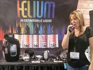 vaping helium e-liquid