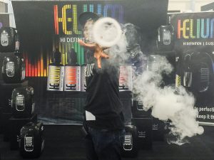 vape tricks with helium e-liquid